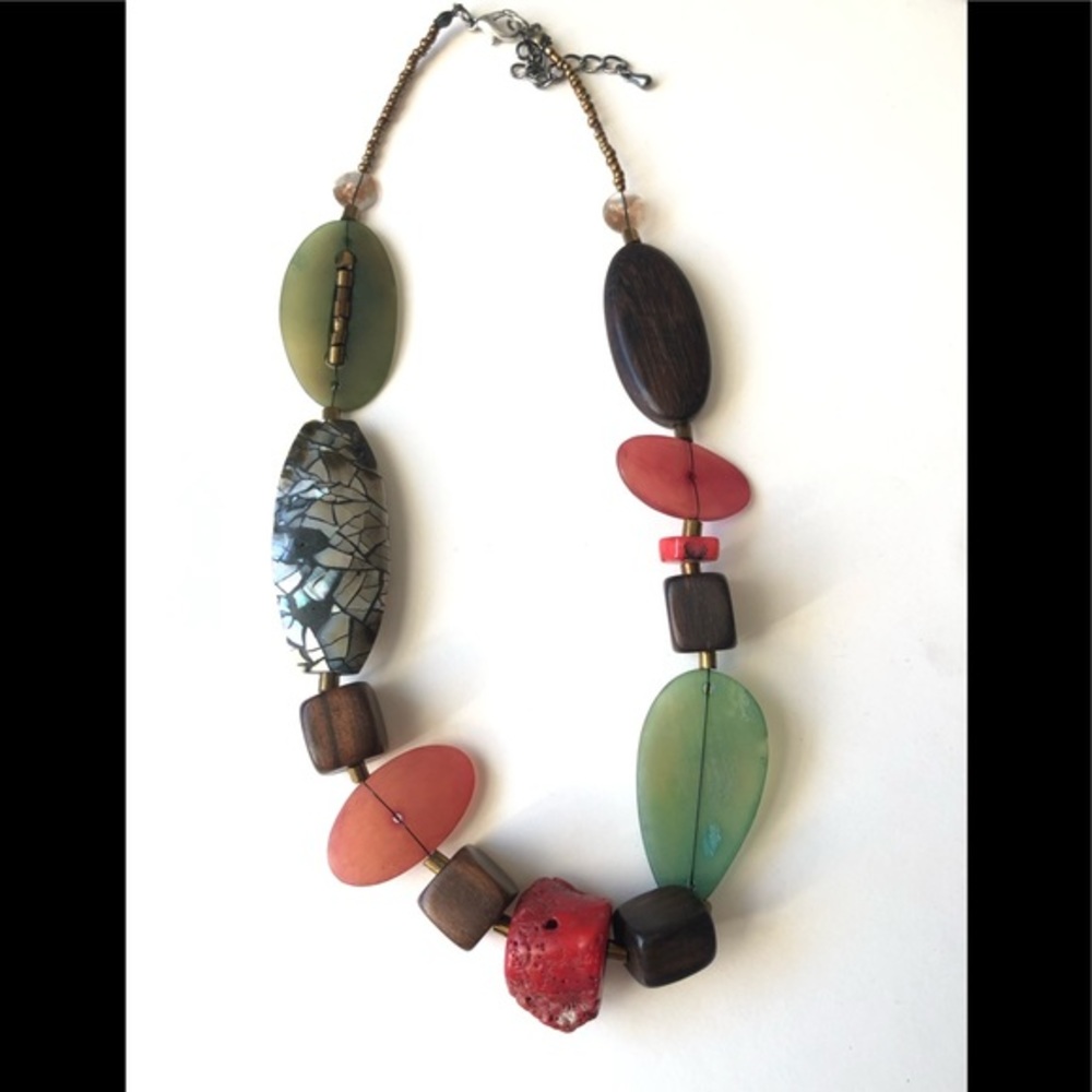 Necklace One of the kind Natural Stone Necklace